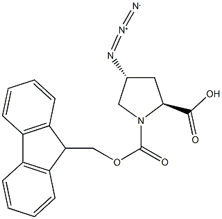 Boc-trans-Pro(4-azido)-OH·DCHA 구조식 이미지