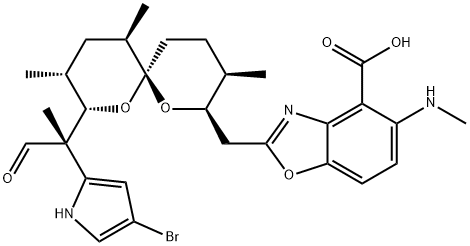 4-BROMO-CALCIUM IONOPHORE A23187 FREE AC Structure