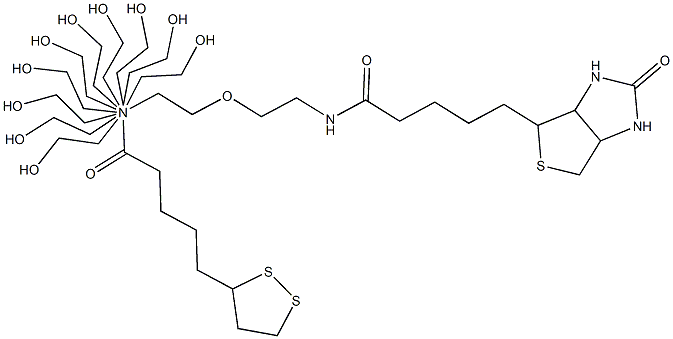 Biotin-dPEG(R)11-Lipoamide 구조식 이미지