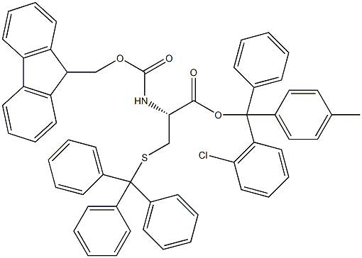 Fmoc-L-Cys(Trt)-2-chlorotrityl resin (100-200 mesh, > 0.5 mmol Structure