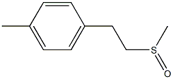 S-Methyl-sulfoxid-ethyl polystyrene (1% DVB, 100-200 mesh) Structure