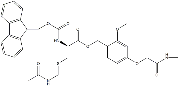 Fmoc-D-Cys(Acm)-AC TG Structure