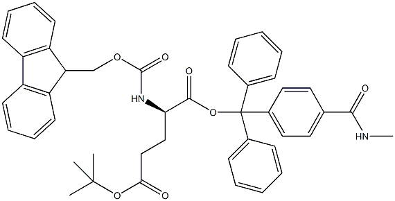 Fmoc-D-Glu(tBu)-Trt TG 구조식 이미지