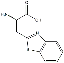 beta-(2-Benzothiazolyl)-L-alanine Structure