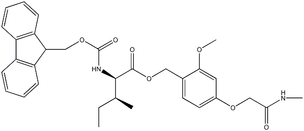Fmoc-D-Ile-AC TG Structure