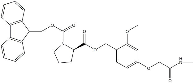 Fmoc-D-Pro-AC TG Structure