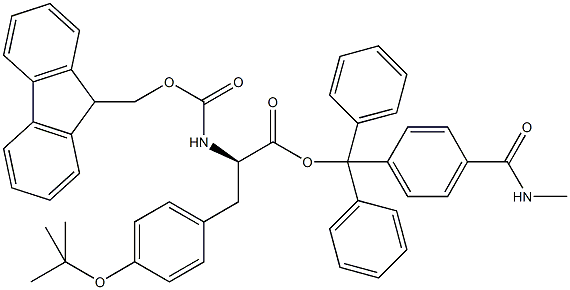 Fmoc-D-Tyr(tBu)-Trt TG Structure
