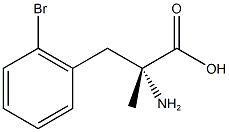 (R)-alpha-Methyl-2-bromophenylalanine (>98%, >98%ee) 구조식 이미지