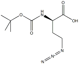 (R)-2-T-BUTYLOXYCARBONYLAMINO-4-AZIDOBUTANOIC ACID CYCLOHEXYLAMINE 구조식 이미지