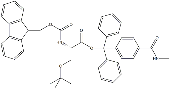 Fmoc-L-Ser(tBu)-Trt TG 구조식 이미지