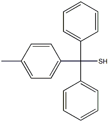 THIOL TRITYL RESIN 구조식 이미지