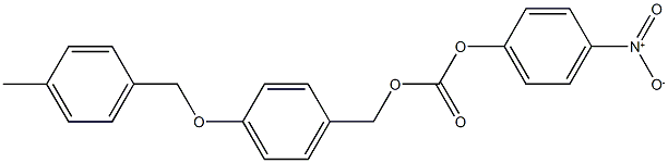 4-Nitrophenyl carbonate benzyloxymethyl polystyrene (1%DVB, 100-200 mesh, 0.3-1.5 mmol 구조식 이미지