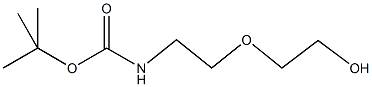 alpha-t-Butyloxycarbonylamino-omega-hydroxy poly(ethylene glycol) (PEG-MW 10.000 Dalton) Structure