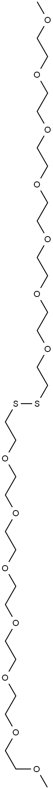 METHOXY-HEPTA(ETHYLEN GLYCOL)-DISULFID Structure