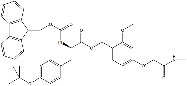 Fmoc-D-Tyr(tBu)-AC TG Structure