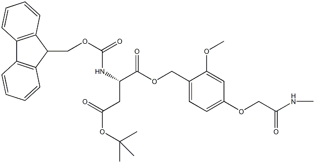 Fmoc-L-Asp(tBu)-AC TG 구조식 이미지