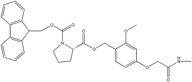 Fmoc-L-Pro-AC TG Structure