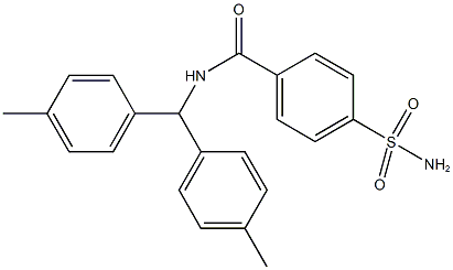 4-(Amidosulfonyl)benzoylamido-4-methyl-benzhydryl resin (1% DVB, 100-200 mesh, 0.7-1.3 mmol Structure
