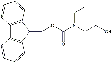 N-(9-Fluorenylmethyloxycarbonyl)-2-(ethylamino)ethanol Structure