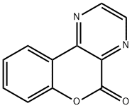 chromeno[3,4-b]pyrazin-5-one Structure