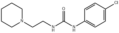 1-(4-chlorophenyl)-3-(2-piperidin-1-ylethyl)urea Structure