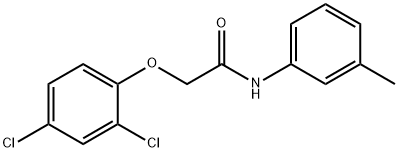 2-(2,4-dichlorophenoxy)-N-(3-methylphenyl)acetamide 구조식 이미지