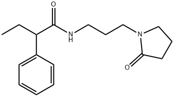 N-[3-(2-oxopyrrolidin-1-yl)propyl]-2-phenylbutanamide Structure