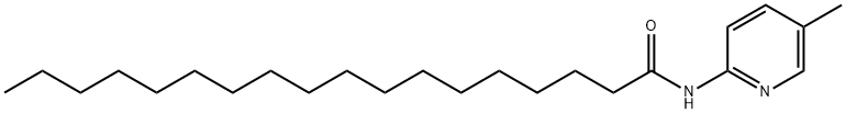 N-(5-methylpyridin-2-yl)octadecanamide 구조식 이미지