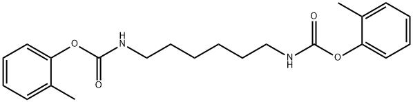(2-methylphenyl) N-[6-[(2-methylphenoxy)carbonylamino]hexyl]carbamate 구조식 이미지
