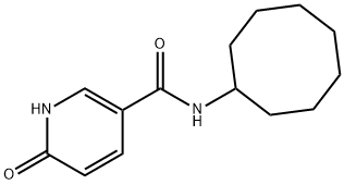 N-cyclooctyl-6-oxo-1H-pyridine-3-carboxamide 구조식 이미지