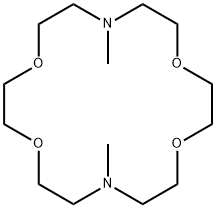 7,16-dimethyl-1,4,10,13-tetraoxa-7,16-diazacyclooctadecane 구조식 이미지