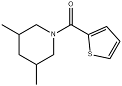 (3,5-dimethylpiperidin-1-yl)-thiophen-2-ylmethanone 구조식 이미지
