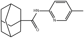 N-(5-methylpyridin-2-yl)adamantane-1-carboxamide Structure