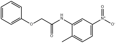 N-(2-methyl-5-nitrophenyl)-2-phenoxyacetamide Structure
