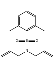 2,4,6-trimethyl-N,N-bis(prop-2-enyl)benzenesulfonamide 구조식 이미지