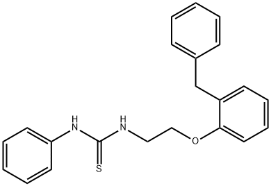 1-[2-(2-benzylphenoxy)ethyl]-3-phenylthiourea 구조식 이미지