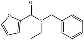 N-benzyl-N-ethylfuran-2-carboxamide 구조식 이미지