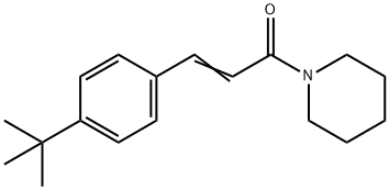 (E)-3-(4-tert-butylphenyl)-1-piperidin-1-ylprop-2-en-1-one 구조식 이미지