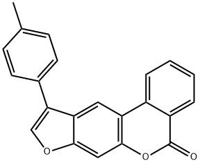 10-(4-methylphenyl)-[1]benzofuro[6,5-c]isochromen-5-one Structure