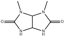 3,4-dimethyl-1,3a,6,6a-tetrahydroimidazo[4,5-d]imidazole-2,5-dione 구조식 이미지