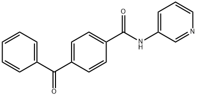 4-benzoyl-N-pyridin-3-ylbenzamide 구조식 이미지