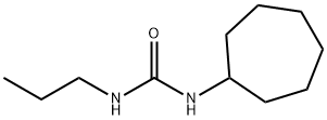 1-cycloheptyl-3-propylurea Structure