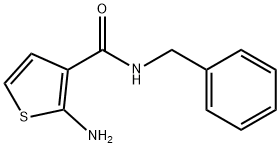 2-amino-N-benzylthiophene-3-carboxamide Structure