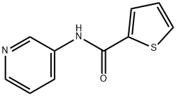 N-pyridin-3-ylthiophene-2-carboxamide 구조식 이미지