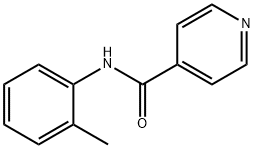 N-(2-methylphenyl)pyridine-4-carboxamide Structure