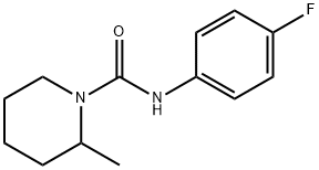 N-(4-fluorophenyl)-2-methylpiperidine-1-carboxamide Structure