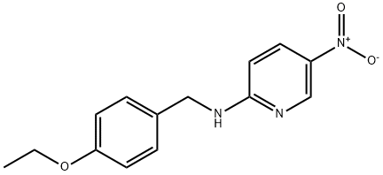 N-[(4-ethoxyphenyl)methyl]-5-nitropyridin-2-amine 구조식 이미지