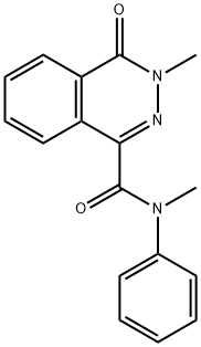 N,3-dimethyl-4-oxo-N-phenylphthalazine-1-carboxamide Structure