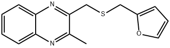 2-(furan-2-ylmethylsulfanylmethyl)-3-methylquinoxaline 구조식 이미지