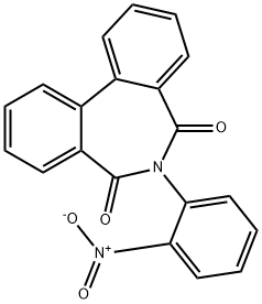 6-(2-nitrophenyl)benzo[d][2]benzazepine-5,7-dione Structure